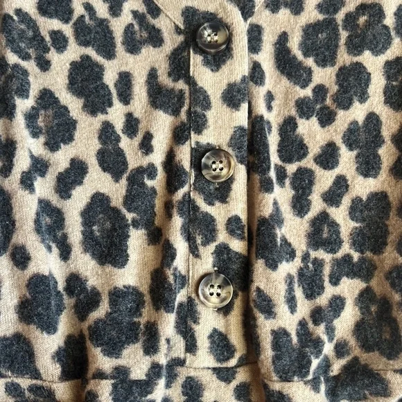 Extra Soft Leopard Print Long Sleeve Abound Dress - Picture 3 of 4